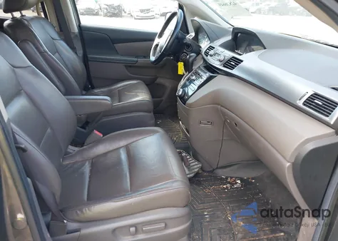 2013 Honda Odyssey Exl из США, поврежденный, VIN 5FNRL5H60DB035603